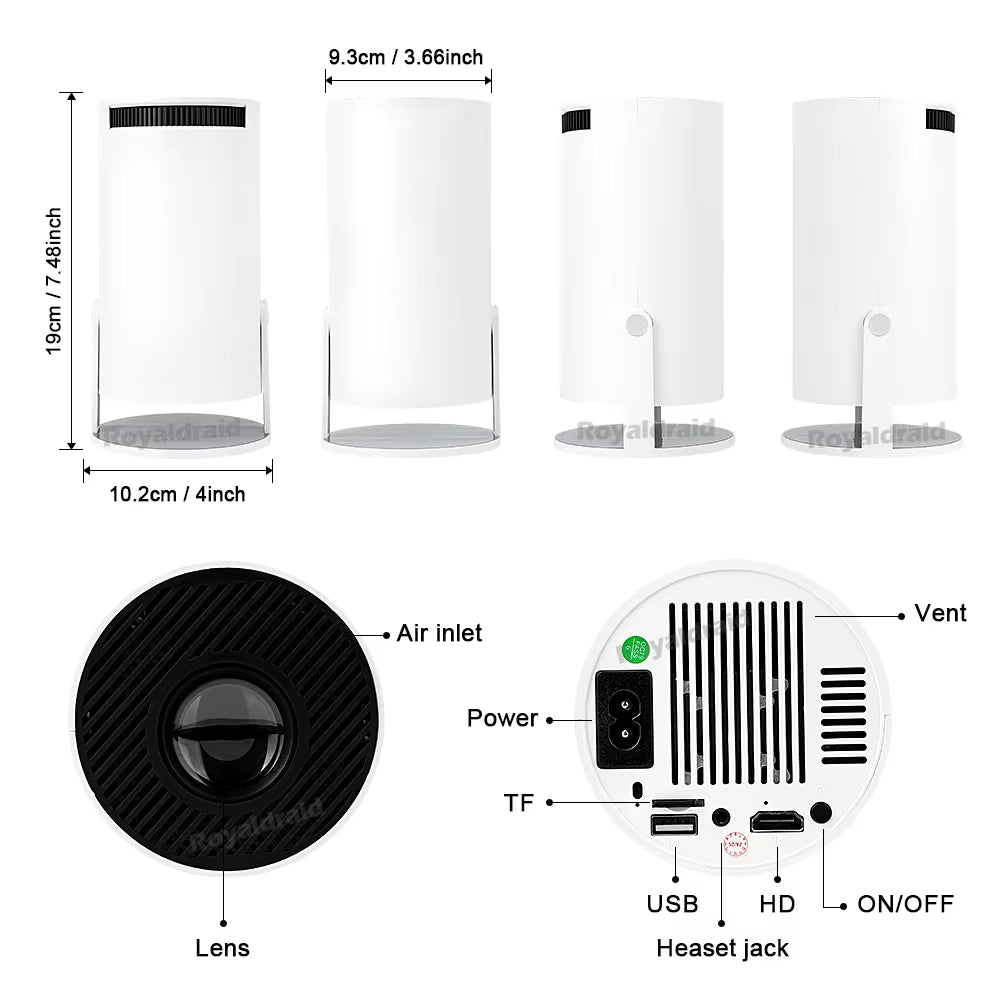 NEW 3D Game Projector 4k ultra HD 19.000+ games