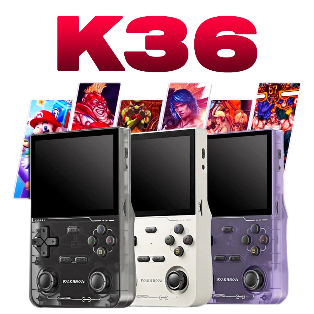 K36 retro game console 128g 10.000+ games 